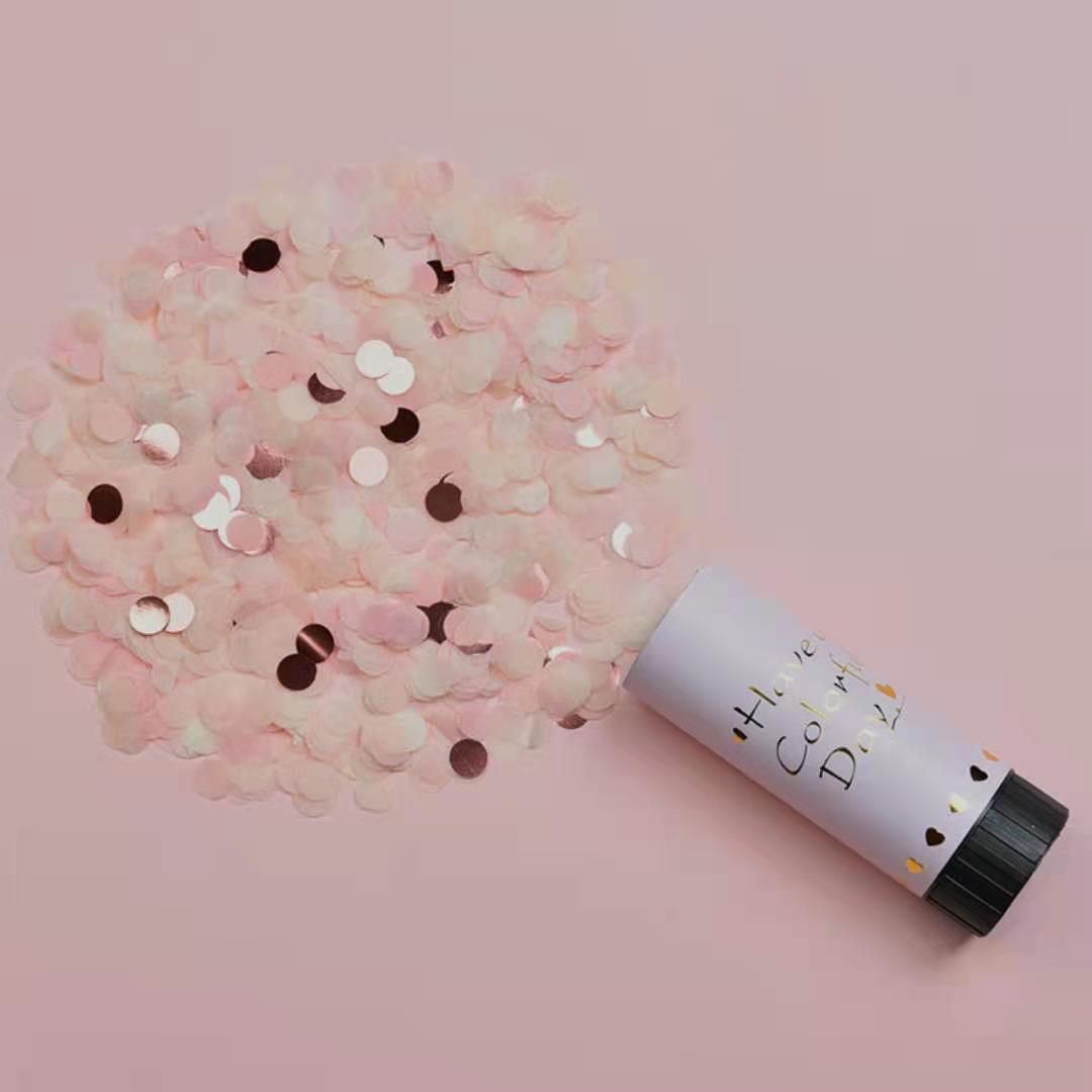 Mini Pistol Salute Confetti Popper Confetti Luxurious Weddings