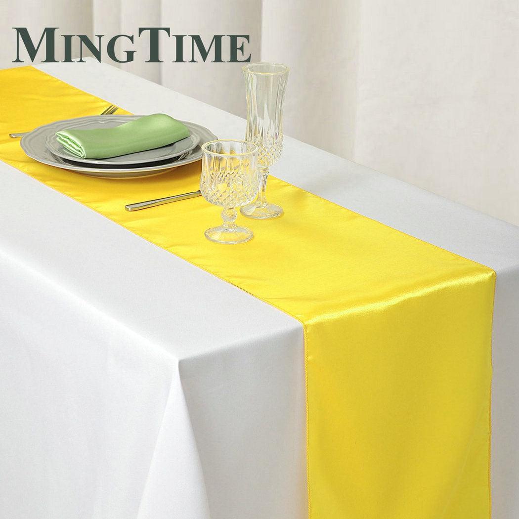 Satin Table Runner 30cm X 275cm Tablerunner Luxurious Weddings
