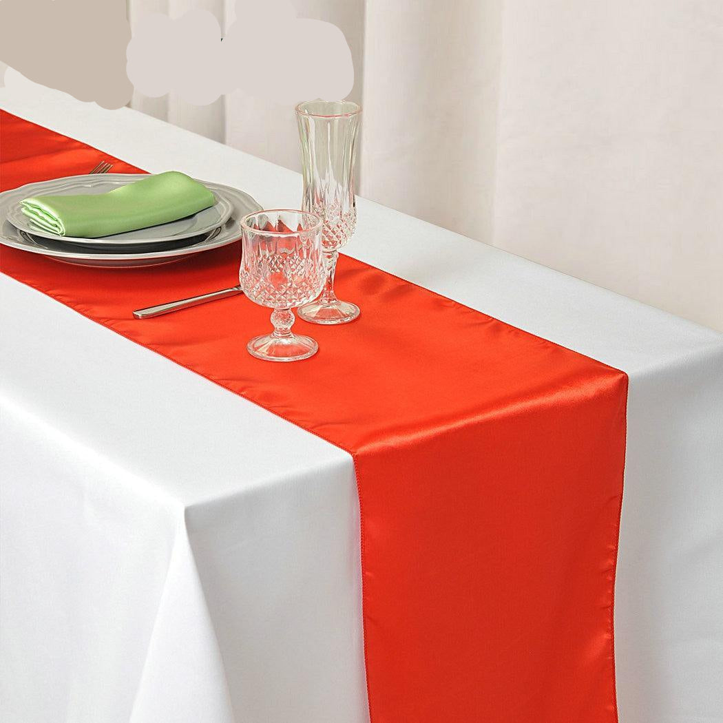 Satin Table Runner 30cm X 275cm Tablerunner Luxurious Weddings