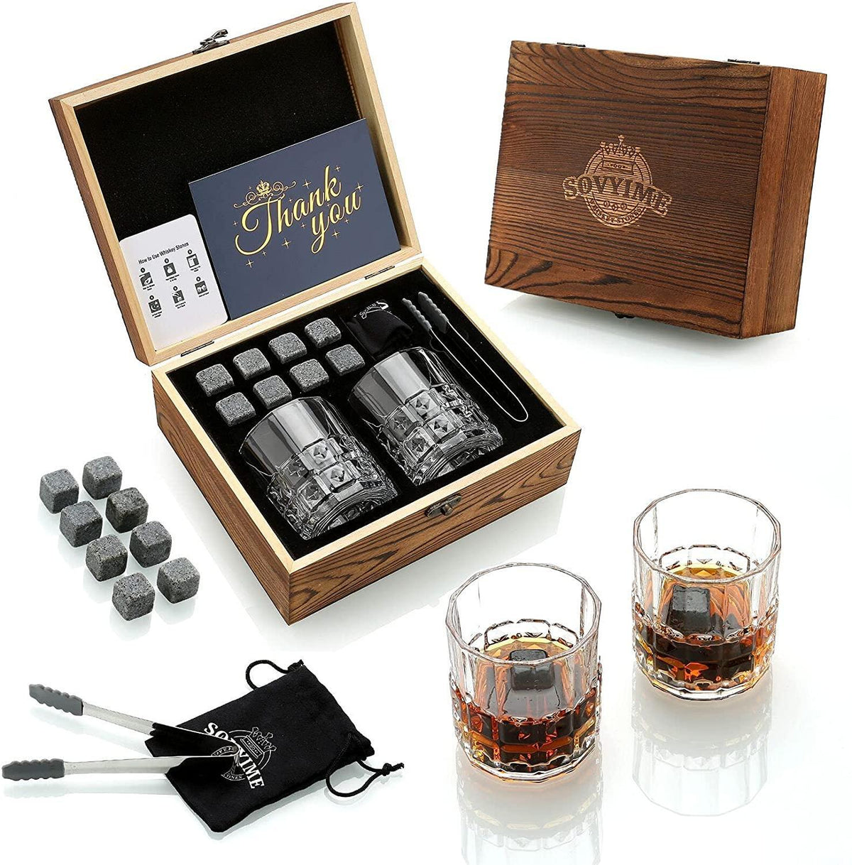 Whiskey Glasses Gift Set gifts Luxurious Weddings