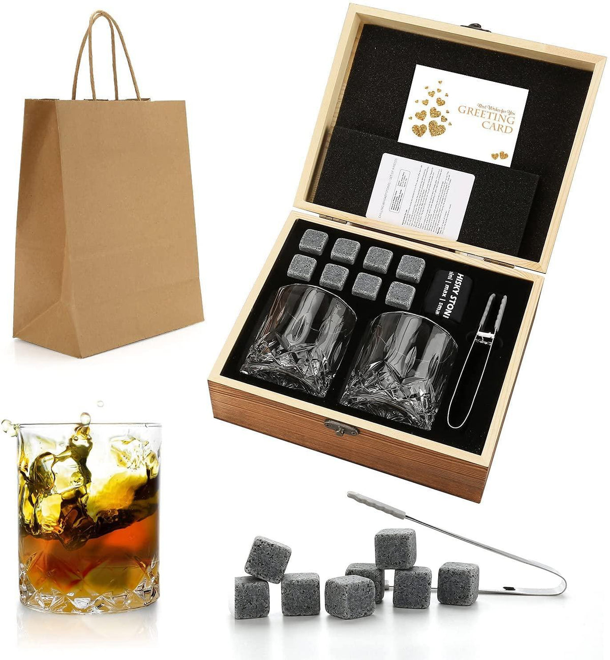 Whiskey Glasses Gift Set gifts Luxurious Weddings