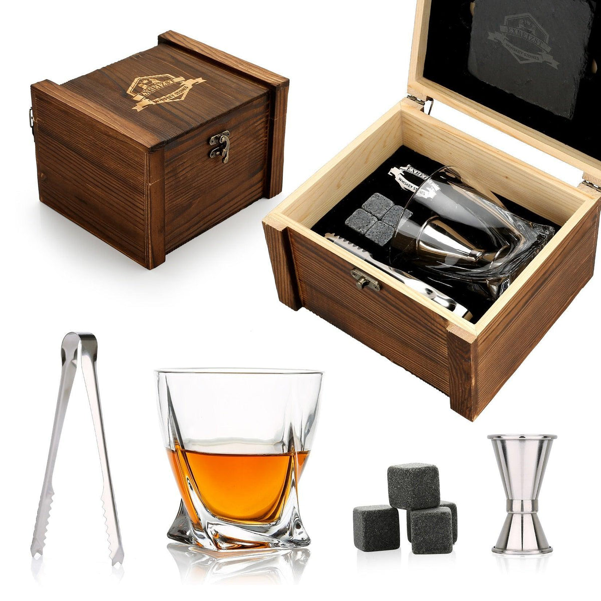 Whiskey Glasses Gift Set gifts Luxurious Weddings