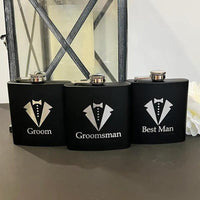 Will You Be My Groomsman Hip Flask Proposal Gift Groomsmen Gifts Luxurious Weddings