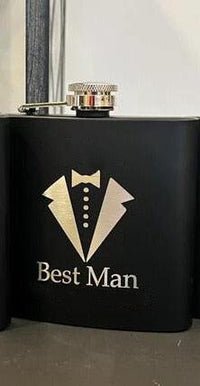 Will You Be My Groomsman Hip Flask Proposal Gift Groomsmen Gifts Luxurious Weddings