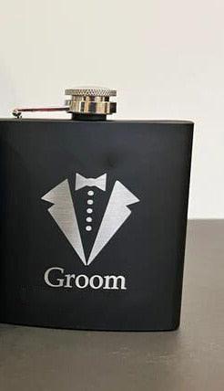 Will You Be My Groomsman Hip Flask Proposal Gift - Luxurious Weddings