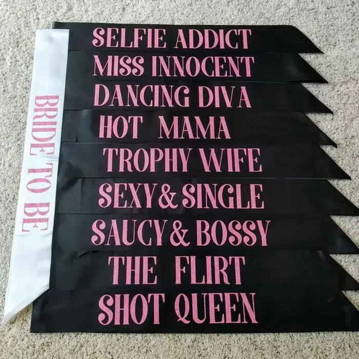 Party Sashes