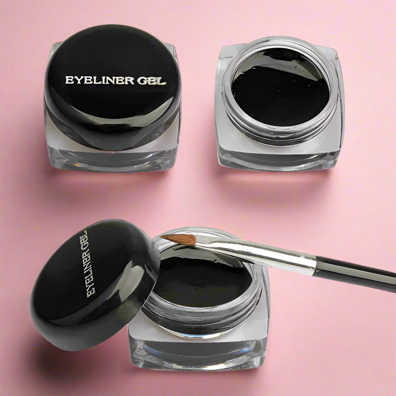 1x Waterproof Eyeliner Gel With Brush