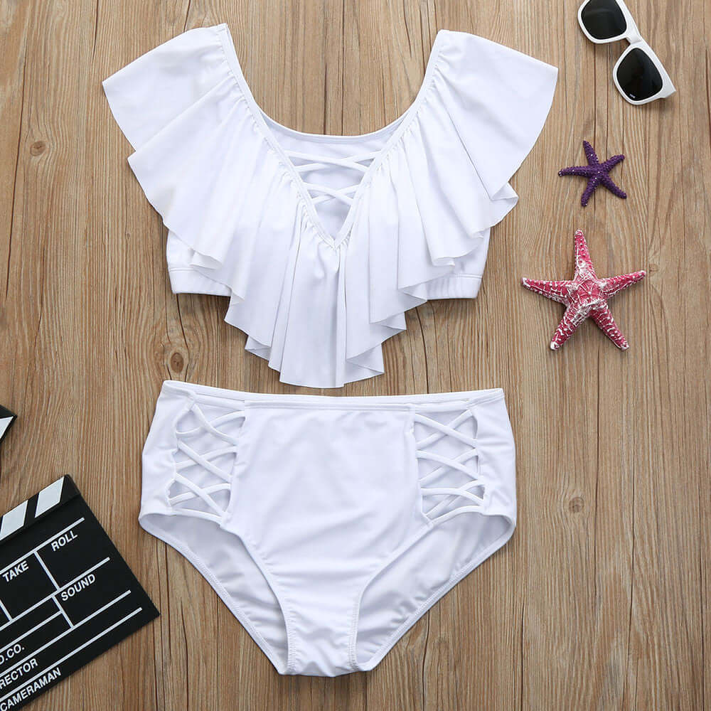 Black Plus Size 2PC Swimwear Swimwear Luxurious Weddings