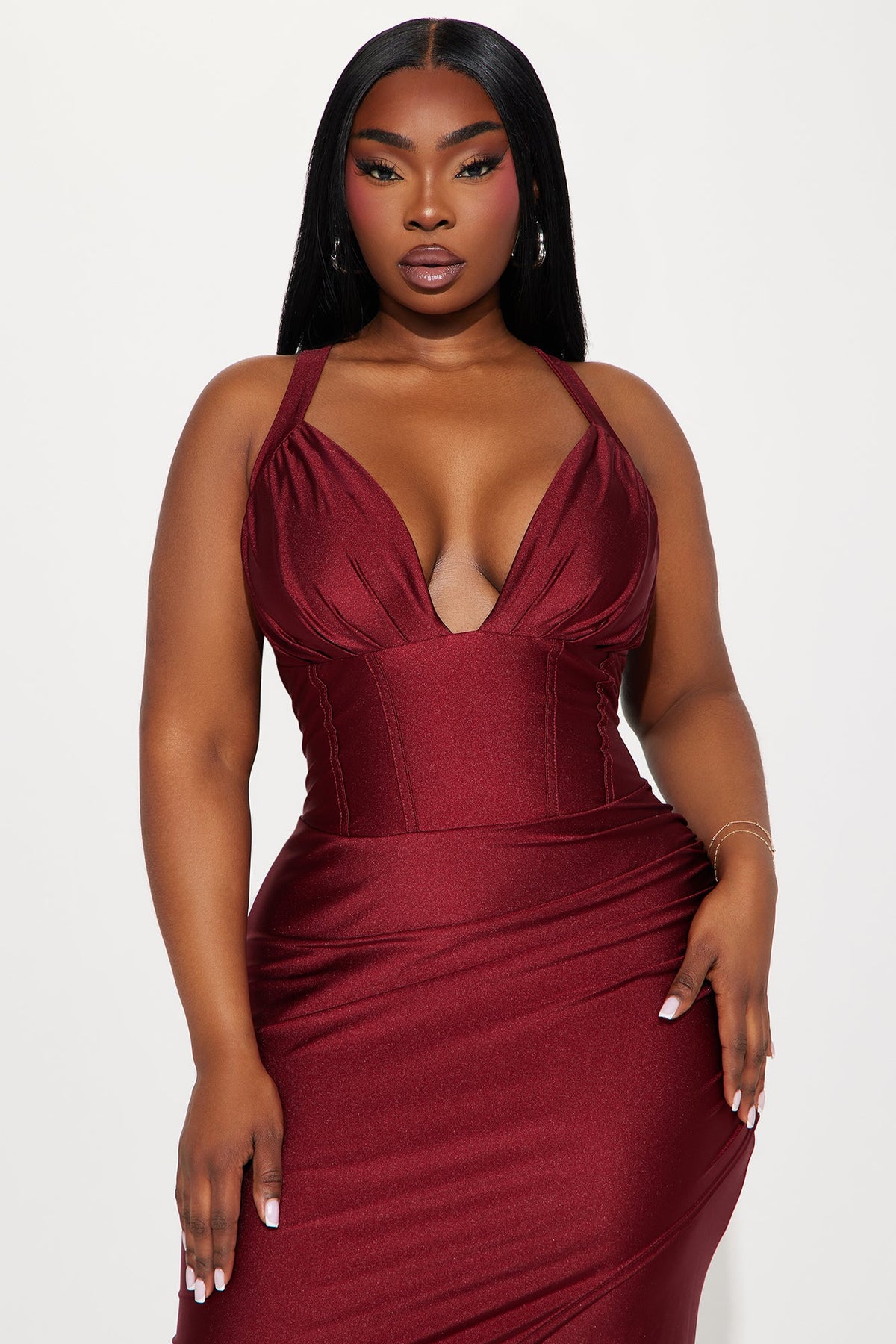 On Scene Maxi Dress - Red Dresses Luxurious Weddings