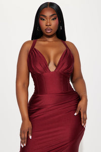 On Scene Maxi Dress - Red Dresses Luxurious Weddings