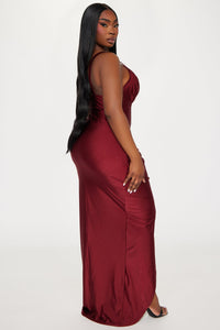 On Scene Maxi Dress - Red Dresses Luxurious Weddings