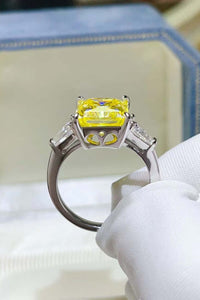 5 Carat Moissanite 925 Sterling Silver Ring Rings Luxurious Weddings