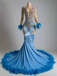 Kristallperlen Silber Ärmelloses Designer Gold Strass Kleid