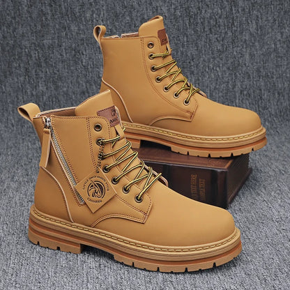 Mens Boots Winter Shoes Leather boots Luxurious Weddings
