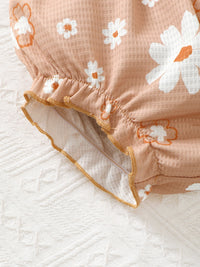 Children's Ruffled Floral Bodysuit and Bloomer, Headband Set kids clothing Luxurious Weddings