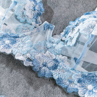 French Embroidery Underwear 2pc Set Bra Set Luxurious Weddings