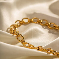 18K Gold-Plated Stainless Steel Necklace Necklace Luxurious Weddings