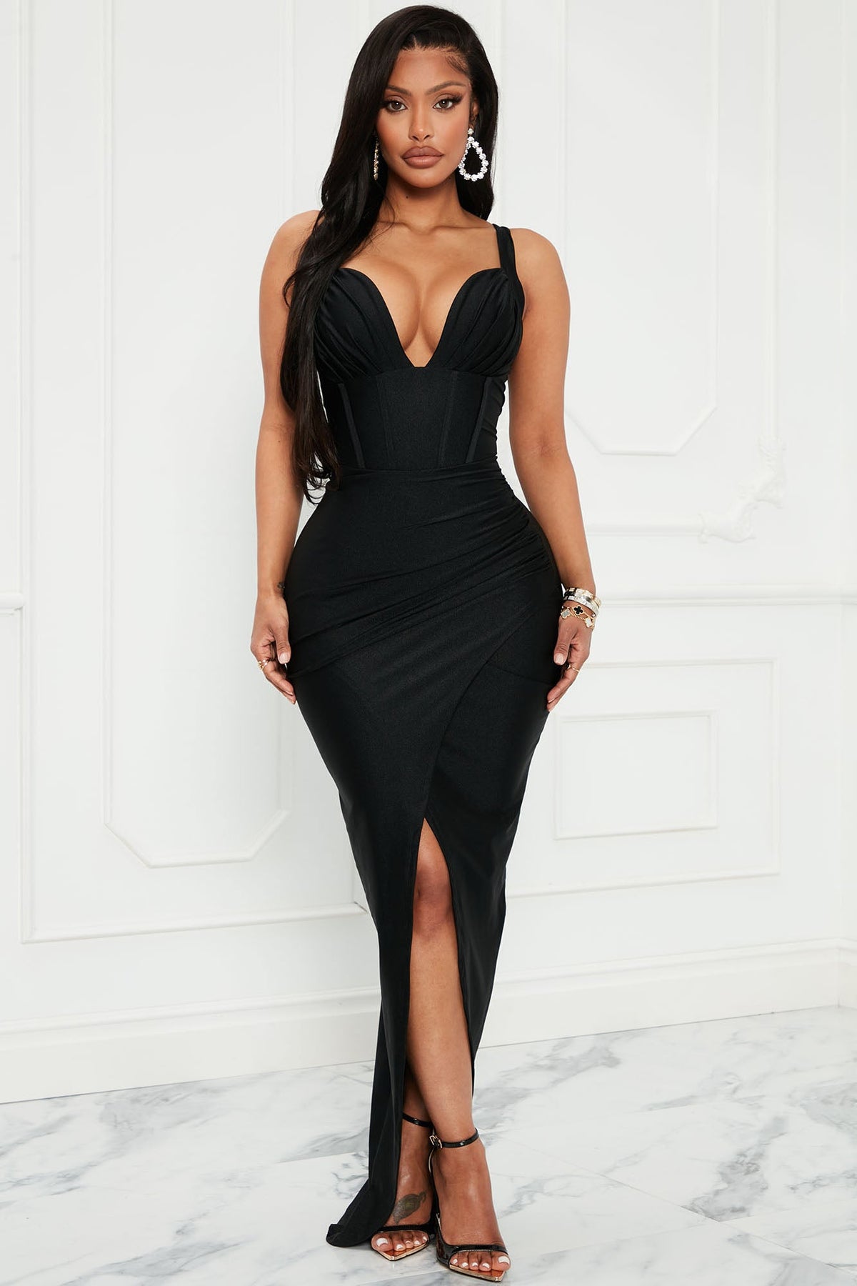 On Scene Maxi Dress - Red Dresses Luxurious Weddings