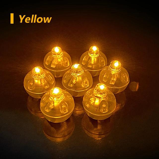 10/50/100Pcs Round Ball Lights LED Flash drinking Light LED Drink Light Luxurious Weddings