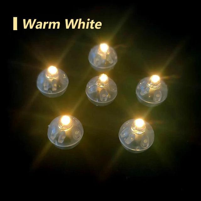 10/50/100Pcs Round Ball Lights LED Flash drinking Light LED Drink Light Luxurious Weddings