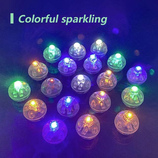 10/50/100Pcs Round Ball Lights LED Flash drinking Light LED Drink Light Luxurious Weddings
