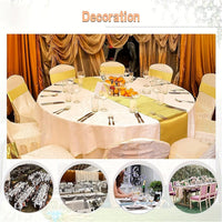 10-Pack Colorful Satin Table Runners Table Runner Luxurious Weddings