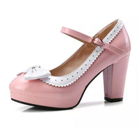 Lolita bow single shoes high heels 0 Luxurious Weddings