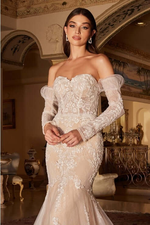 Exquisite Lace Mermaid Bridal Gown Wedding Dress Luxurious Weddings