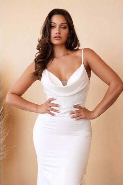 Charmeuse Bridal Gown Wedding Dress Luxurious Weddings