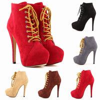 Martin boots super high heels heel boots Luxurious Weddings