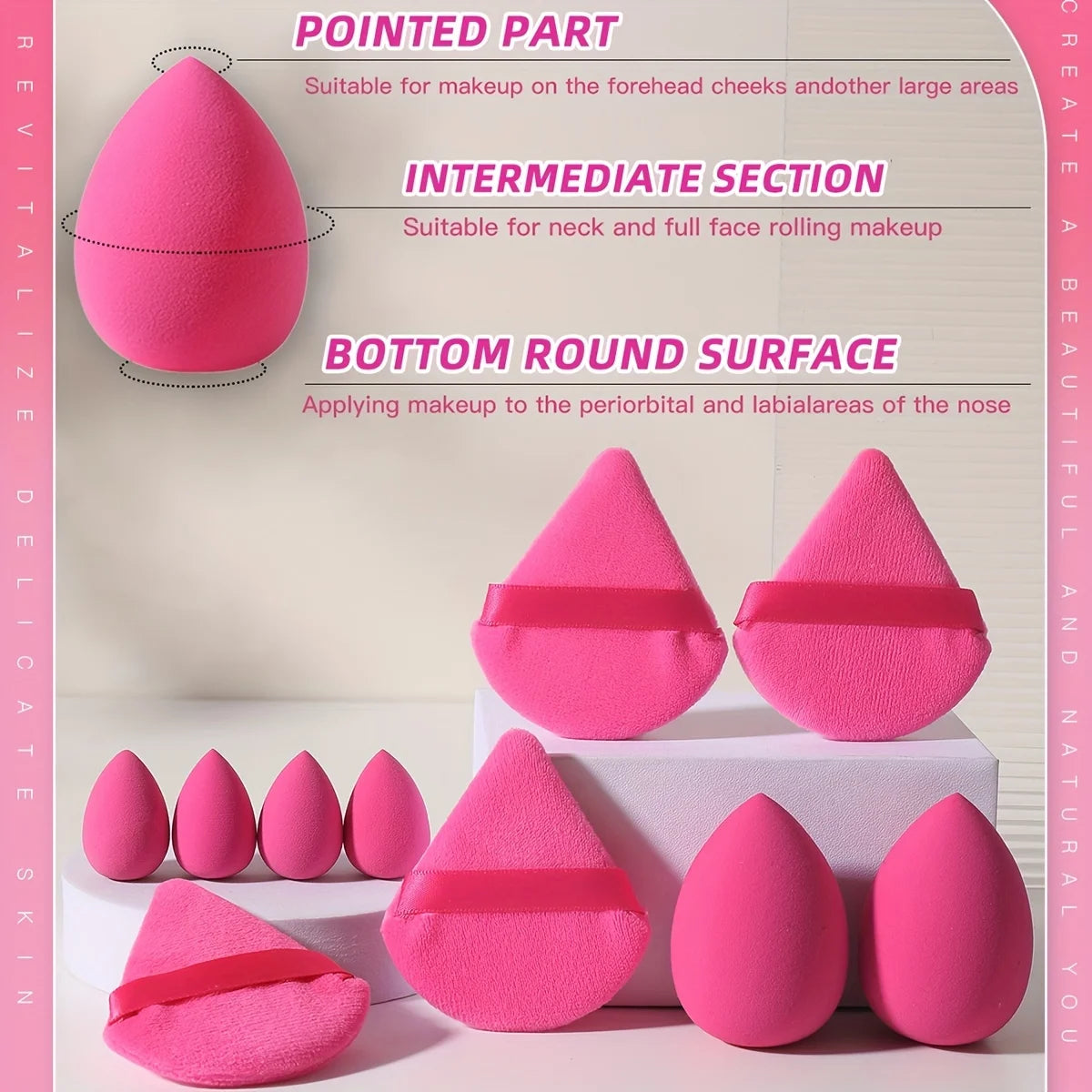 10PCS Makeup Foundation Sponges & Beauty Blenders Makeup Sponges Luxurious Weddings