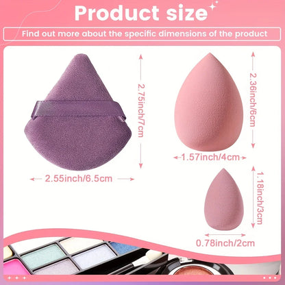 10PCS Makeup Foundation Sponges & Beauty Blenders Makeup Sponges Luxurious Weddings