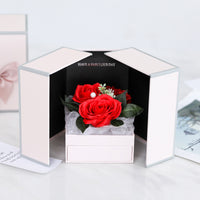 Valentine's Day Creative Roses Jewelry Gift Box Gift Box Luxurious Weddings