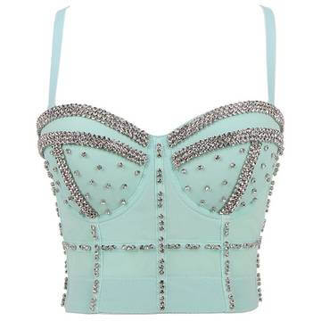 Diamante Corset Waist length Corset top Luxurious Weddings