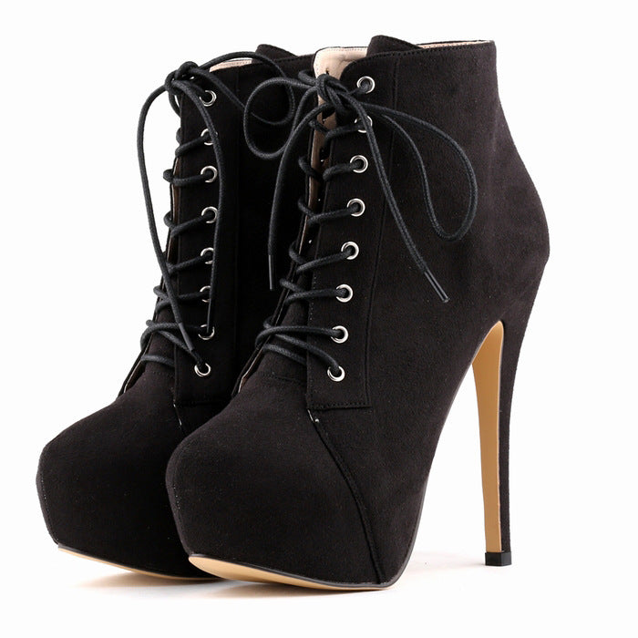 Martin boots super high heels heel boots Luxurious Weddings