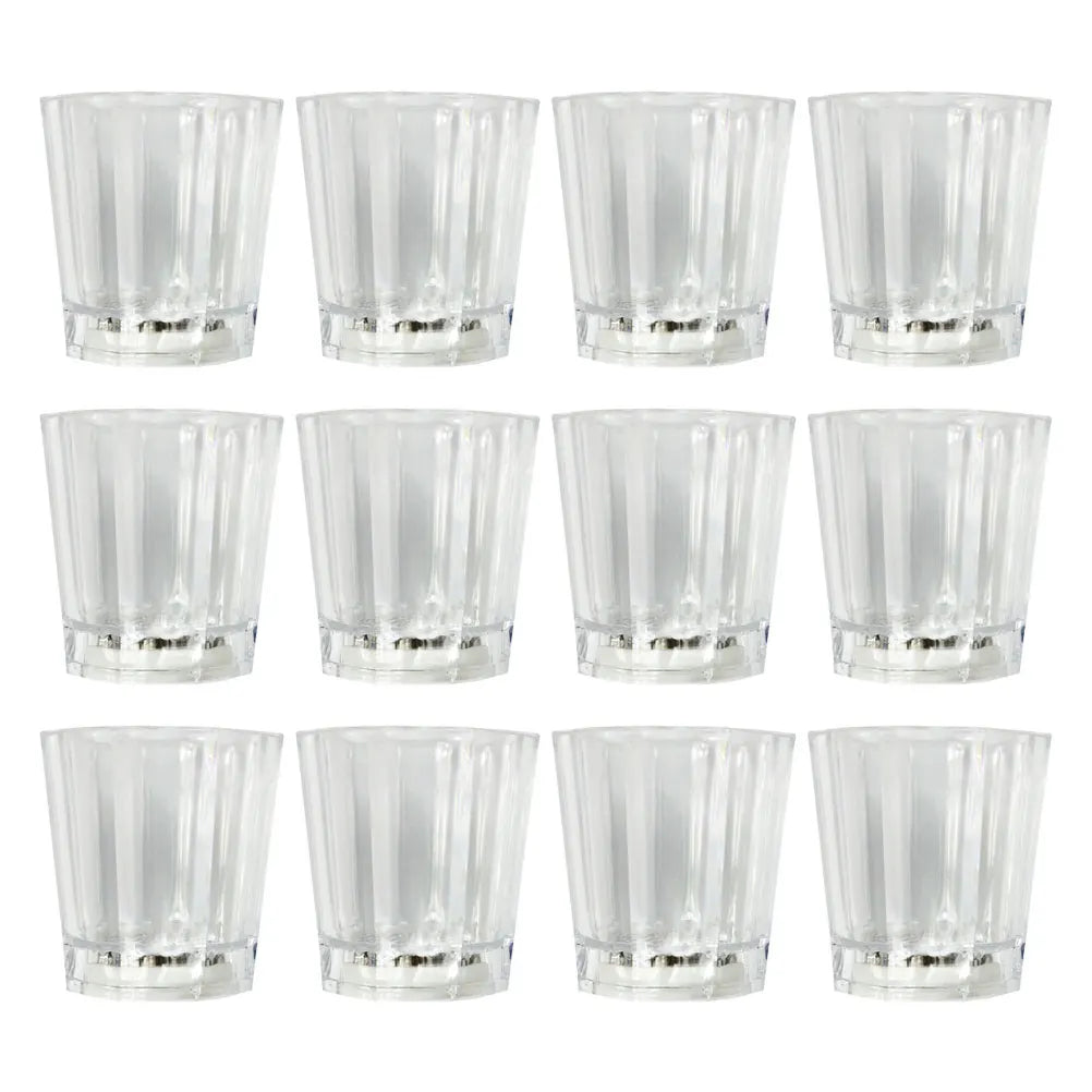 12pcs Light Up LED Flashing Drinking Cup Color Changing LED Cups Luxurious Weddings
