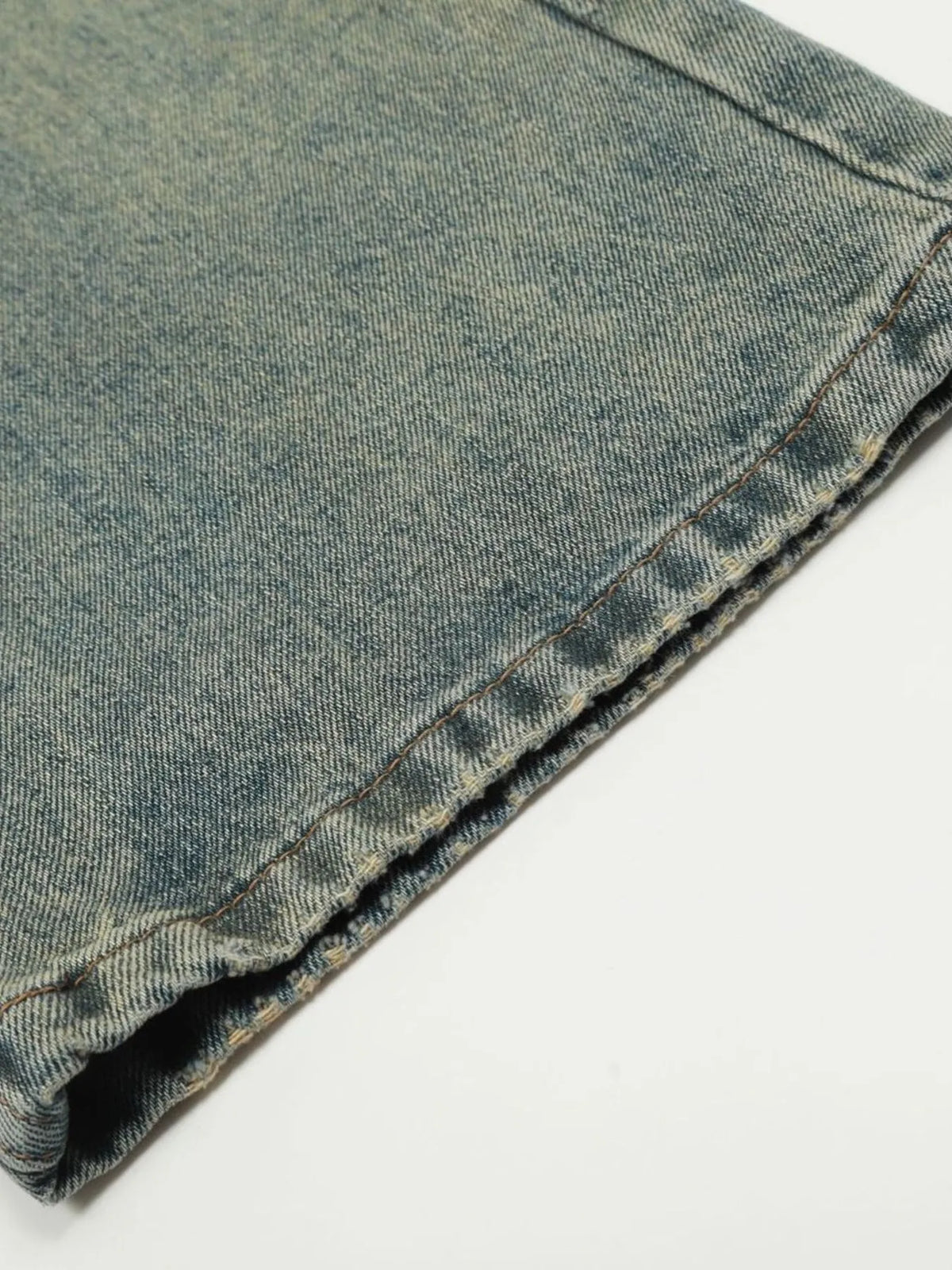 Men's Distressed High-Waist Straight Leg Jeans Jeans Luxurious Weddings