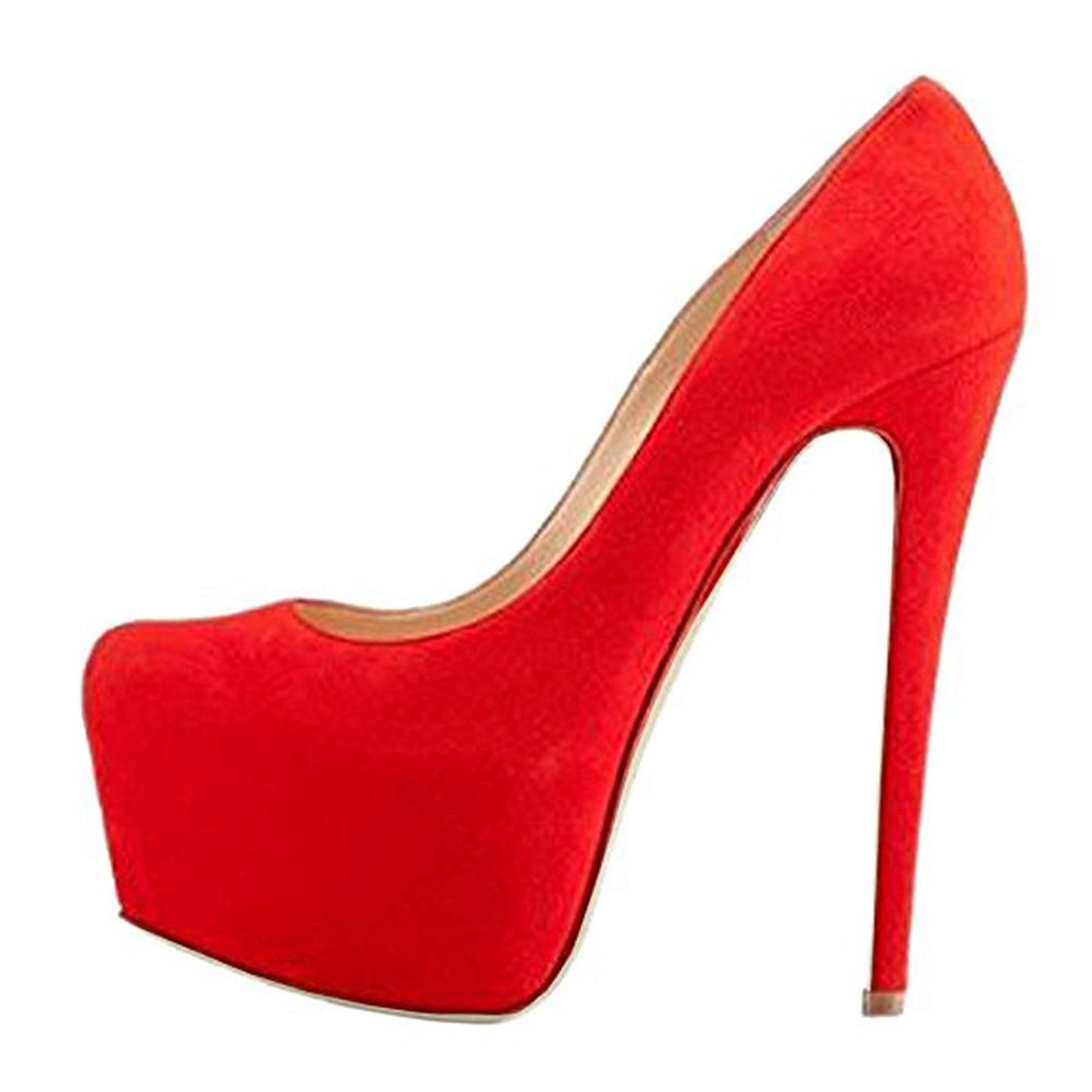 Round Toe Thick Platform Stiletto High Heels platform Luxurious Weddings