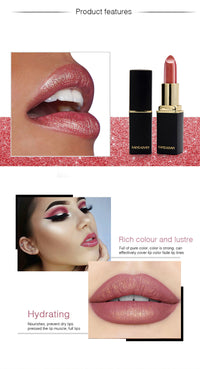 Pearlescent Color Temperature Change Lipstick Lipstick Luxurious Weddings