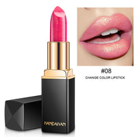 Pearlescent Color Temperature Change Lipstick Lipstick Luxurious Weddings