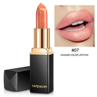 Pearlescent Color Temperature Change Lipstick Lipstick Luxurious Weddings