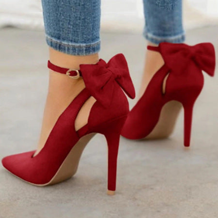 Bow high heels Women's Pumps Luxurious Weddings