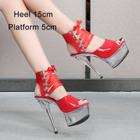Women's Summer Super High Platforms Luxurious Weddings