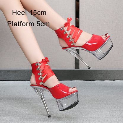 Women's Summer Super High Platforms Luxurious Weddings