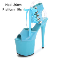 Women's Summer Super High Platforms Luxurious Weddings