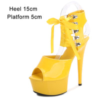 Women's Summer Super High Platforms Luxurious Weddings