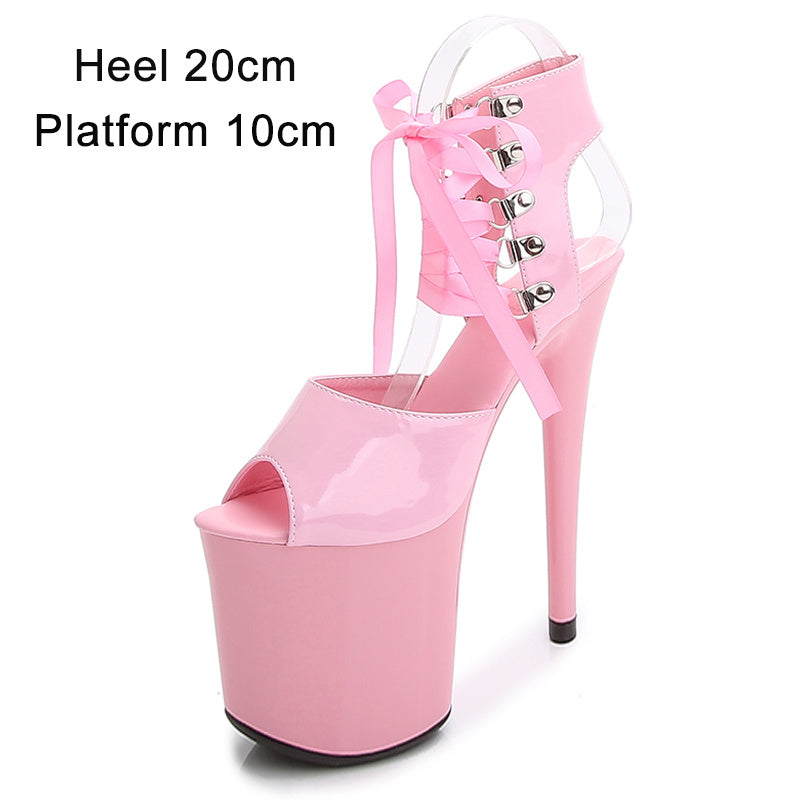 Women's Summer Super High Platforms Luxurious Weddings