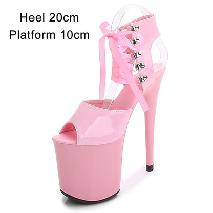 Women's Summer Super High Platforms Luxurious Weddings