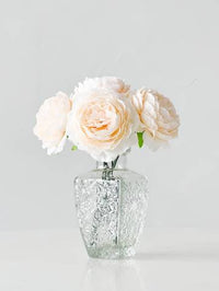 6pcs Artificial Peony Flower Heads Artificial Flowers Luxurious Weddings