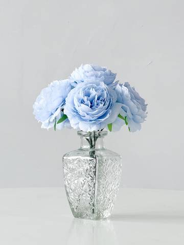 6pcs Artificial Peony Flower Heads Artificial Flowers Luxurious Weddings